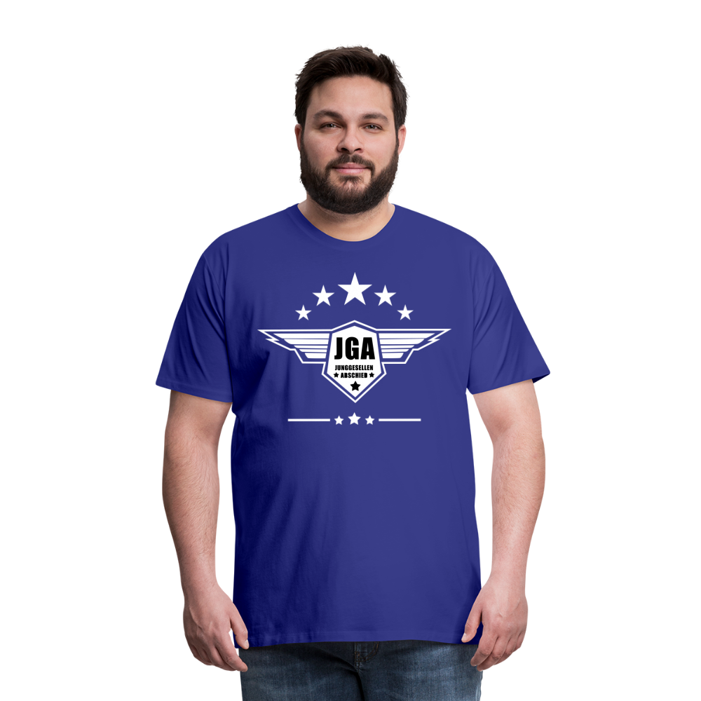 Männer Premium T-Shirt - JGA Stars - Königsblau