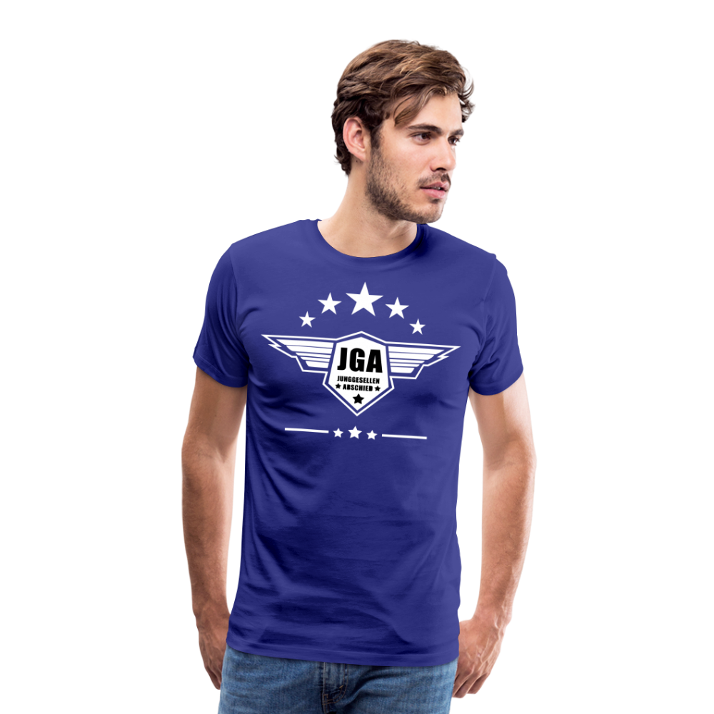 Männer Premium T-Shirt - JGA Stars - Königsblau