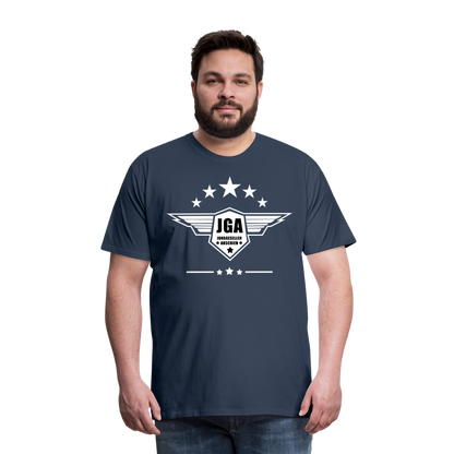 Männer Premium T-Shirt - JGA Stars - Navy