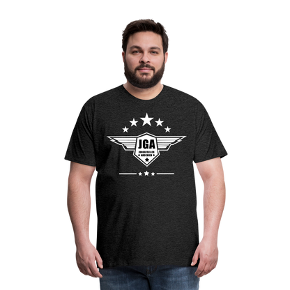 Männer Premium T-Shirt - JGA Stars - Anthrazit