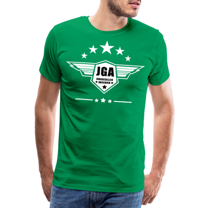 Männer Premium T-Shirt - JGA Stars - Kelly Green