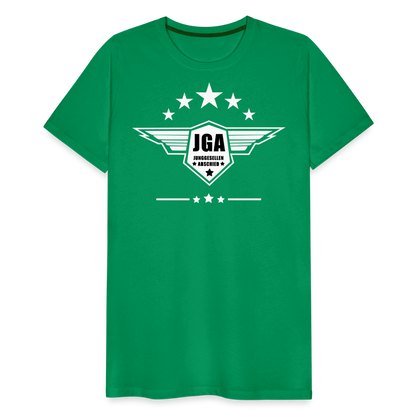 Männer Premium T-Shirt - JGA Stars - Kelly Green