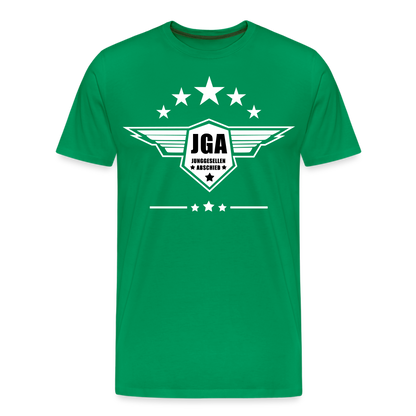 Männer Premium T-Shirt - JGA Stars - Kelly Green