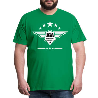 Männer Premium T-Shirt - JGA Stars - Kelly Green