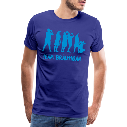 Männer Premium T-Shirt - Team Bräutigam - Königsblau