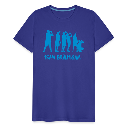 Männer Premium T-Shirt - Team Bräutigam - Königsblau