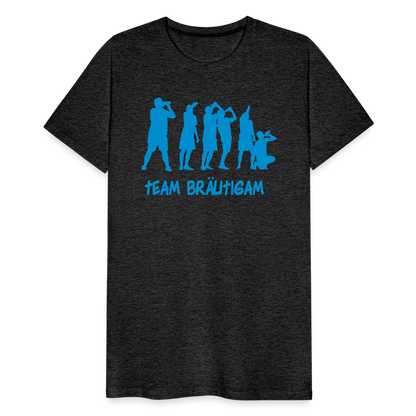 Männer Premium T-Shirt - Team Bräutigam - Anthrazit