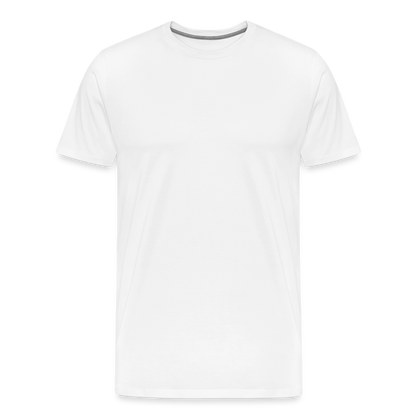 Männer Premium T-Shirt - JGA personalisierbar! - weiß