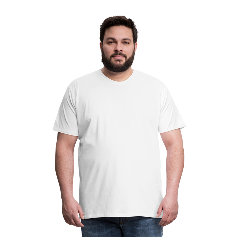 Männer Premium T-Shirt - JGA personalisierbar! - weiß