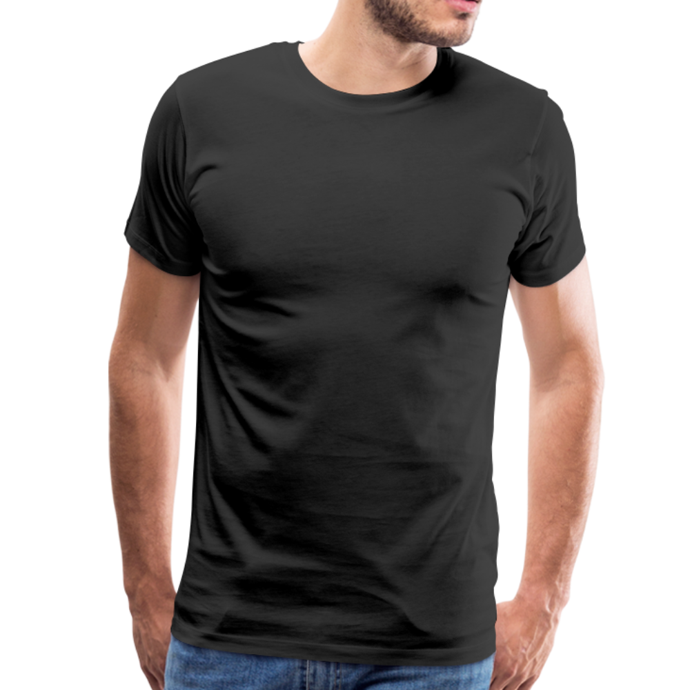 Männer Premium T-Shirt - JGA personalisierbar! - Schwarz