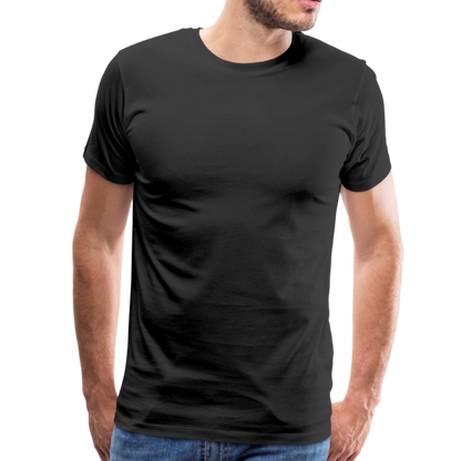 Männer Premium T-Shirt - JGA personalisierbar! - Schwarz