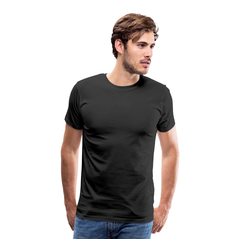 Männer Premium T-Shirt - JGA personalisierbar! - Schwarz