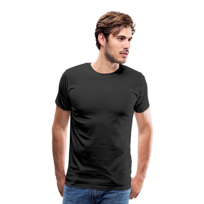 Männer Premium T-Shirt - JGA personalisierbar! - Schwarz