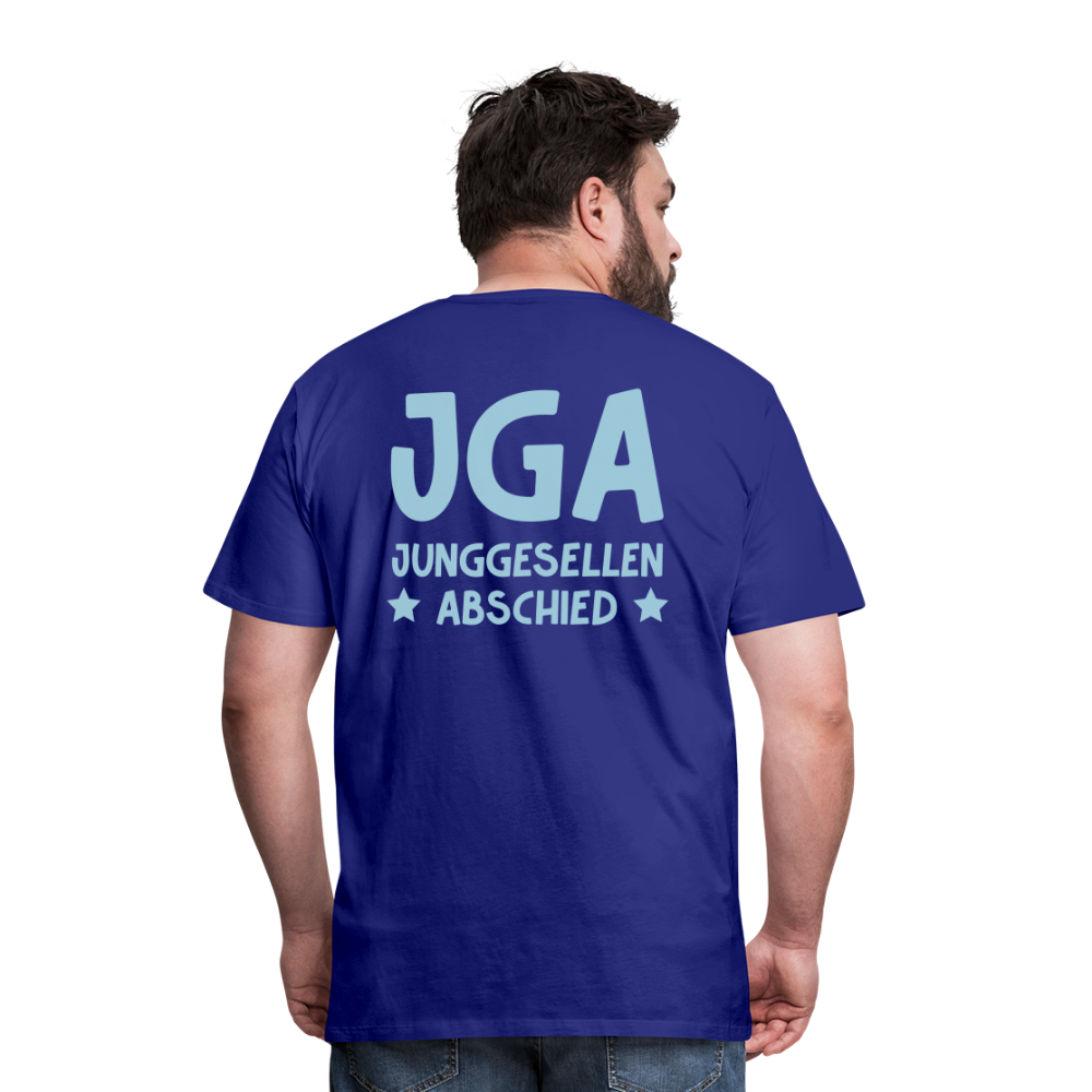 Männer Premium T-Shirt - JGA personalisierbar! - Königsblau