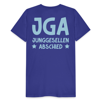 Männer Premium T-Shirt - JGA personalisierbar! - Königsblau