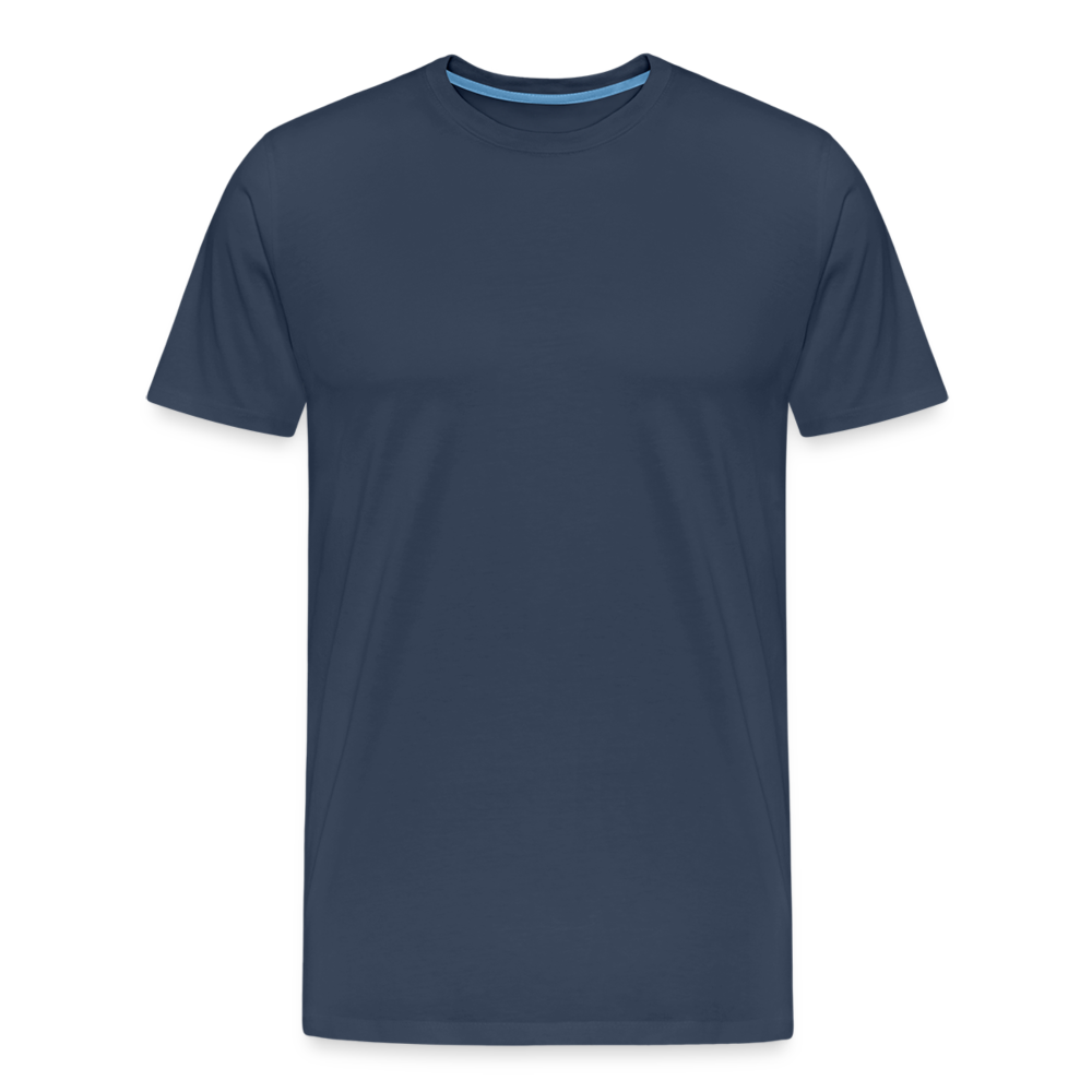 Männer Premium T-Shirt - JGA personalisierbar! - Navy