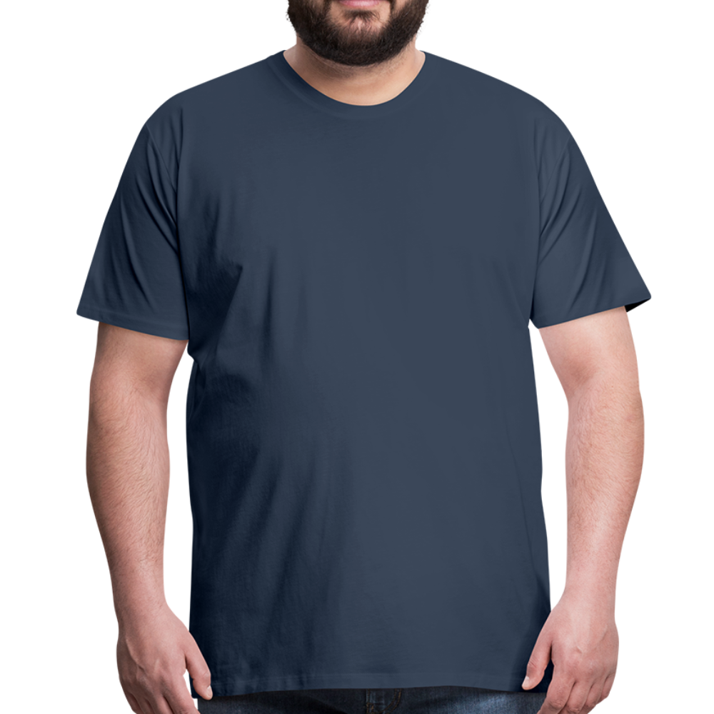 Männer Premium T-Shirt - JGA personalisierbar! - Navy