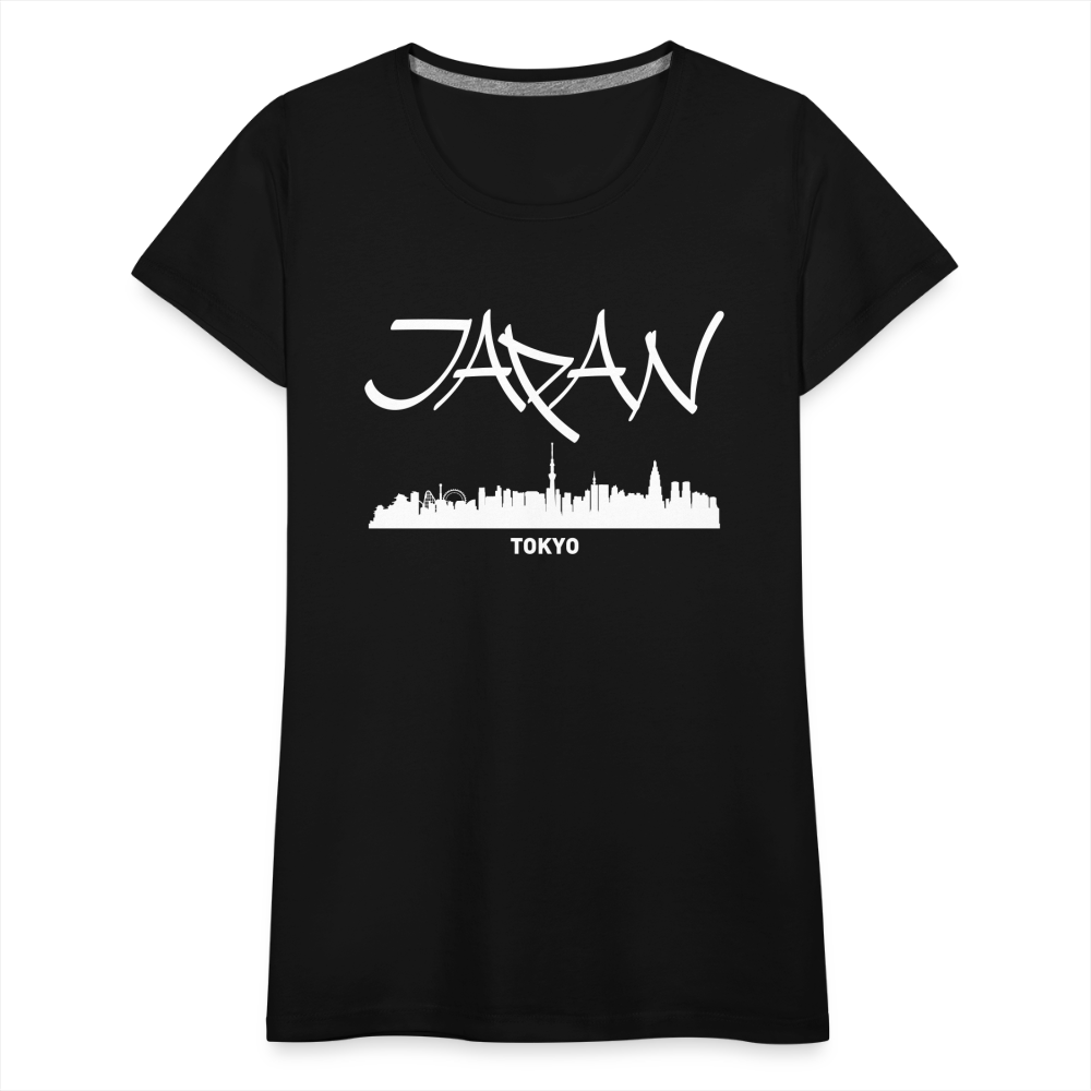 Frauen Premium T-Shirt - Japan Tokio - Schwarz