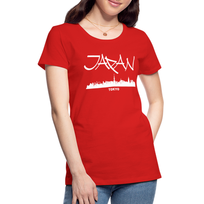 Frauen Premium T-Shirt - Japan Tokio - Rot