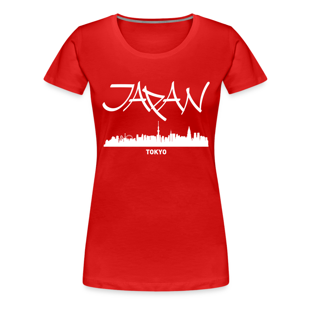 Frauen Premium T-Shirt - Japan Tokio - Rot