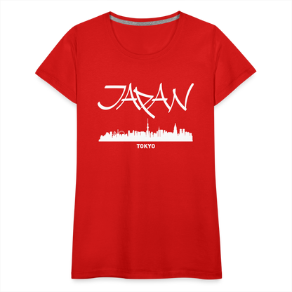 Frauen Premium T-Shirt - Japan Tokio - Rot