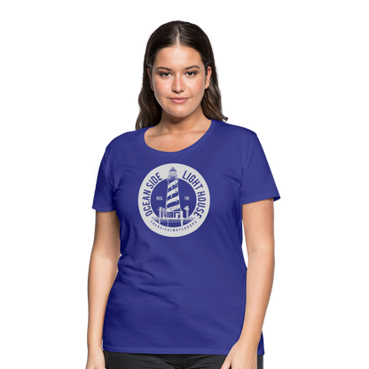 Frauen Premium T-Shirt - Ocean Side Lighthouse - Königsblau