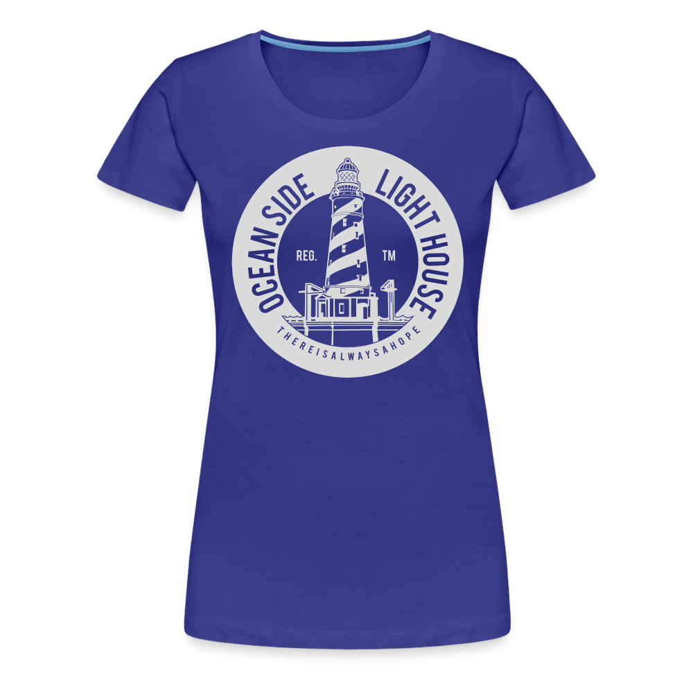 Frauen Premium T-Shirt - Ocean Side Lighthouse - Königsblau