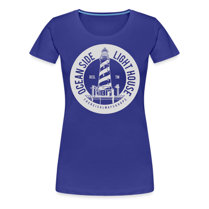 Frauen Premium T-Shirt - Ocean Side Lighthouse - Königsblau