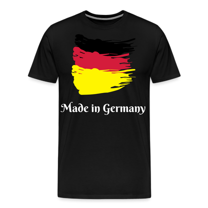 Männer Premium T-Shirt - Made in Germany Spruch Design - Schwarz