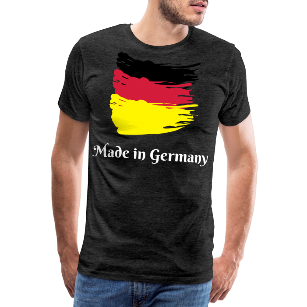Männer Premium T-Shirt - Made in Germany Spruch Design - Anthrazit