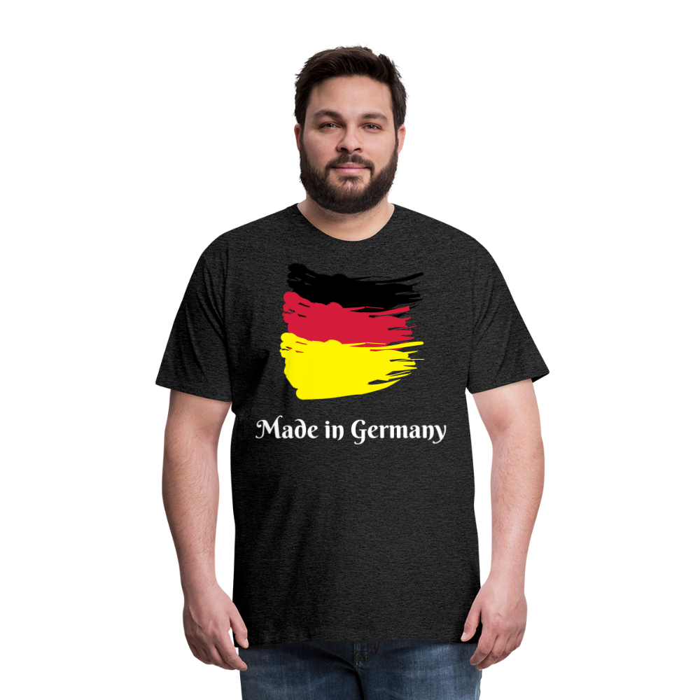 Männer Premium T-Shirt - Made in Germany Spruch Design - Anthrazit