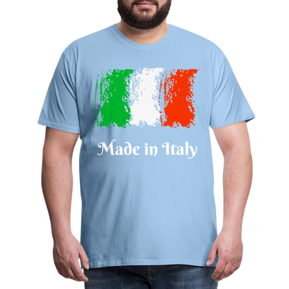 Männer Premium T-Shirt - Made in Italy - Sky