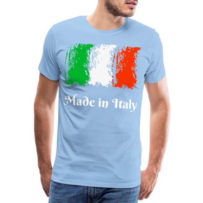 Männer Premium T-Shirt - Made in Italy - Sky