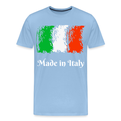 Männer Premium T-Shirt - Made in Italy - Sky