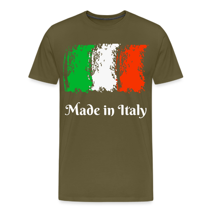 Männer Premium T-Shirt - Made in Italy - Khaki