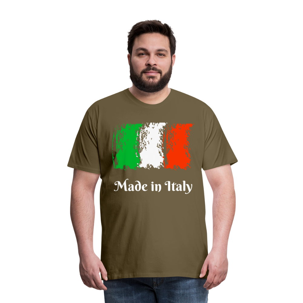 Männer Premium T-Shirt - Made in Italy - Khaki