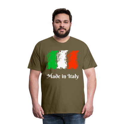 Männer Premium T-Shirt - Made in Italy - Khaki