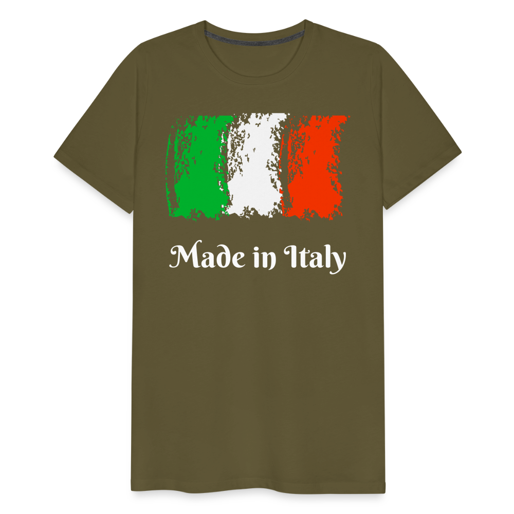 Männer Premium T-Shirt - Made in Italy - Khaki