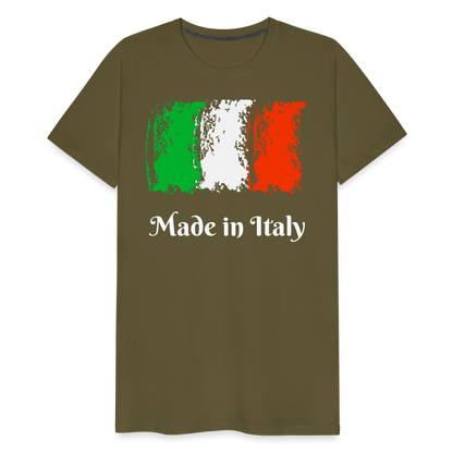 Männer Premium T-Shirt - Made in Italy - Khaki