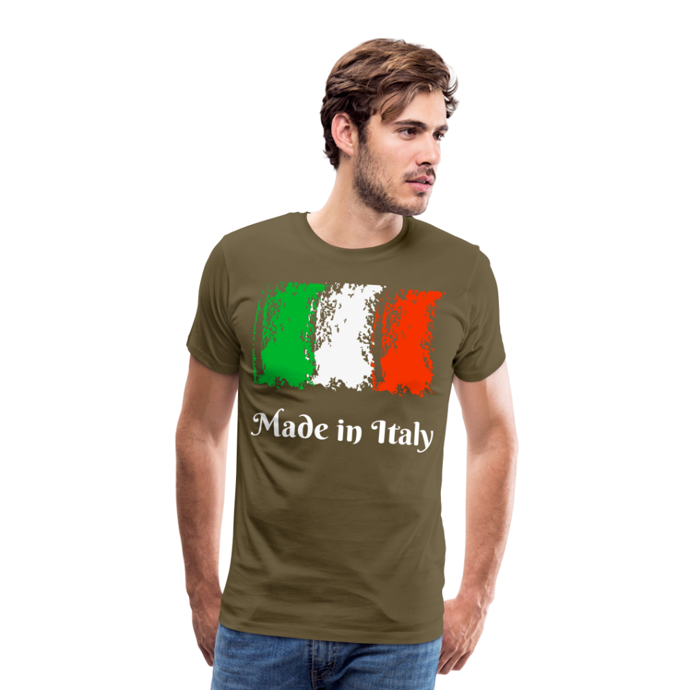 Männer Premium T-Shirt - Made in Italy - Khaki