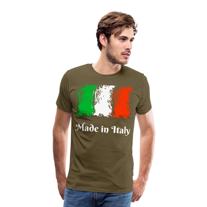 Männer Premium T-Shirt - Made in Italy - Khaki