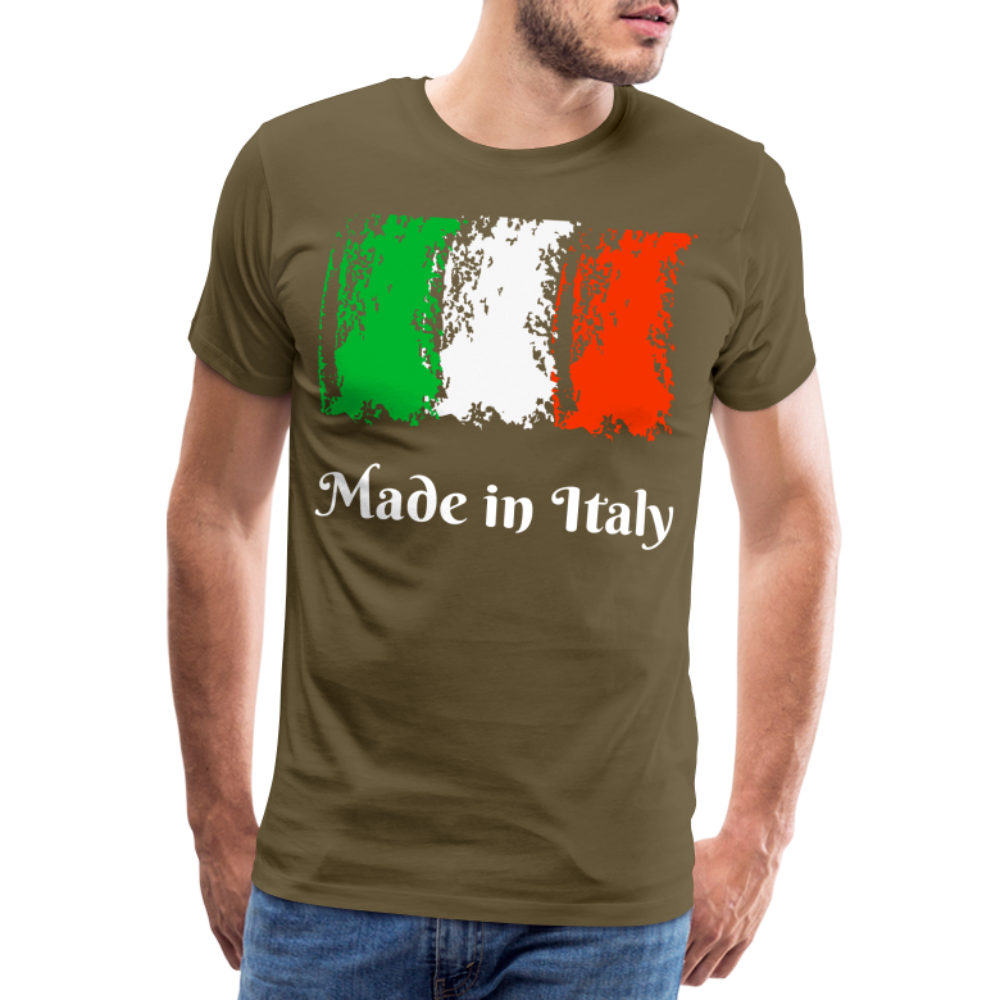 Männer Premium T-Shirt - Made in Italy - Khaki