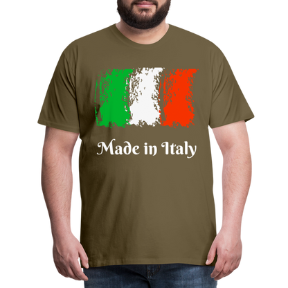 Männer Premium T-Shirt - Made in Italy - Khaki