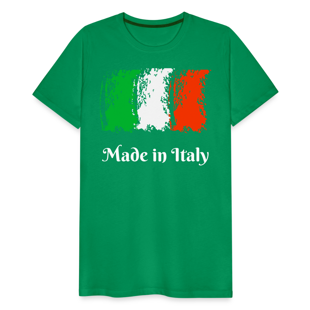 Männer Premium T-Shirt - Made in Italy - Kelly Green