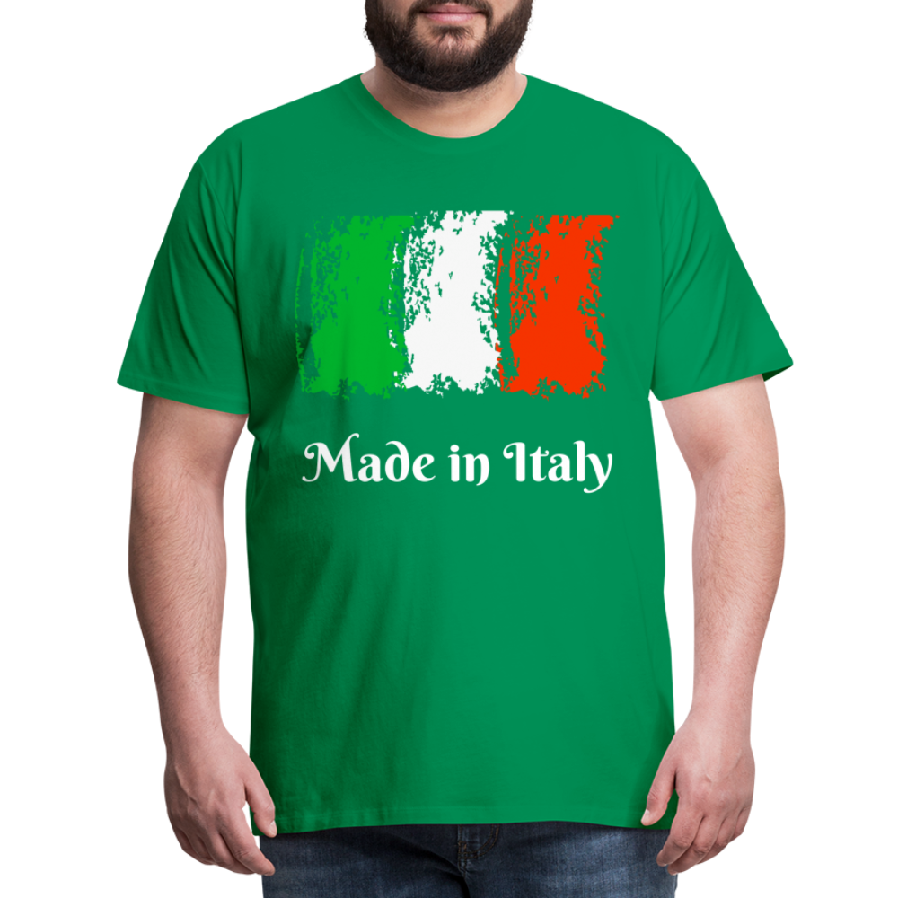 Männer Premium T-Shirt - Made in Italy - Kelly Green