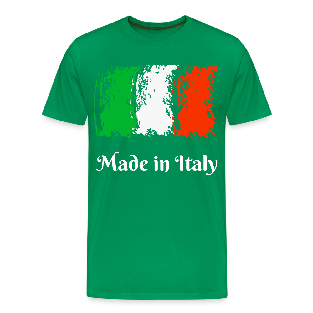 Männer Premium T-Shirt - Made in Italy - Kelly Green