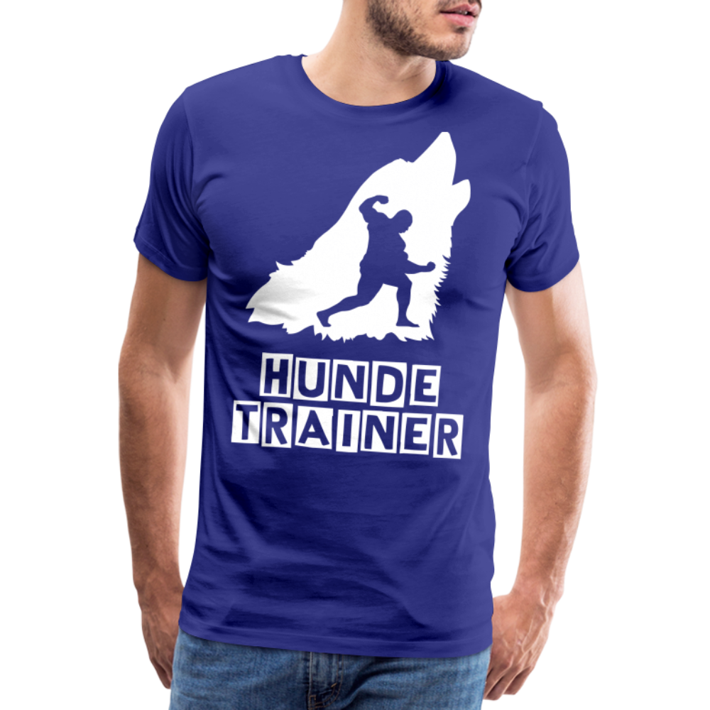 Männer Premium T-Shirt - Hundetrainer Design - Königsblau