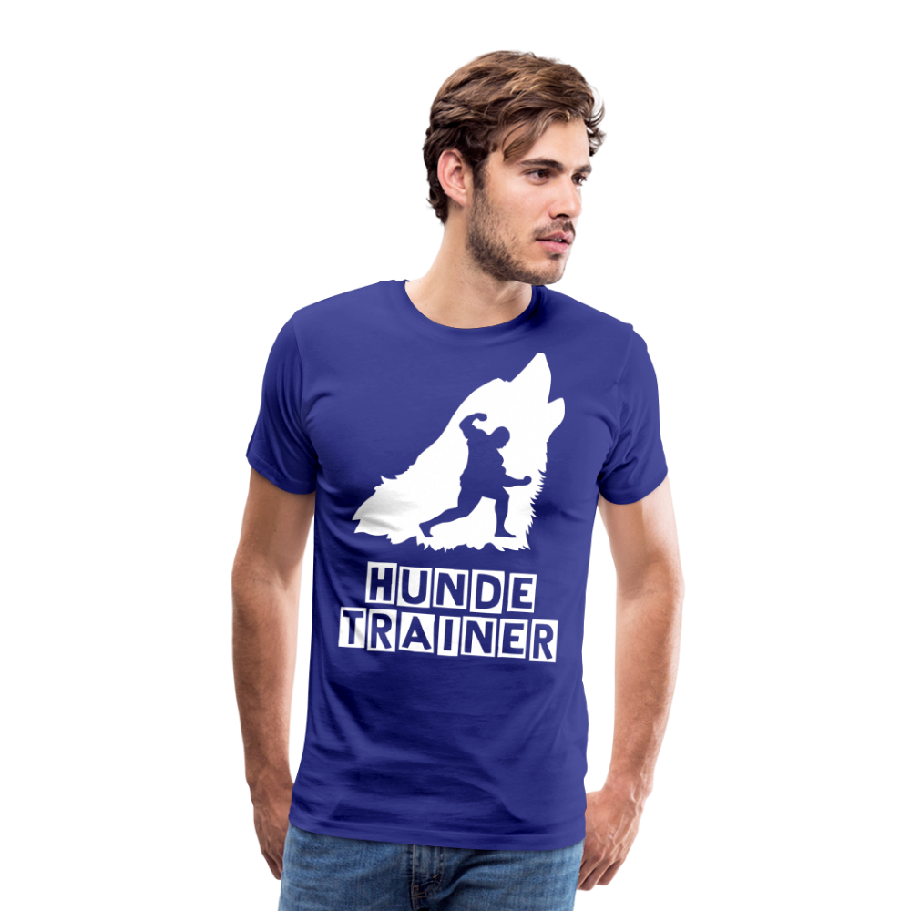 Männer Premium T-Shirt - Hundetrainer Design - Königsblau