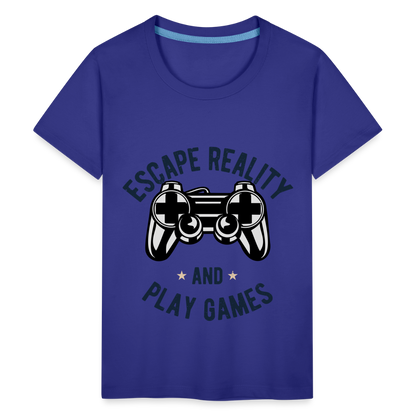 Teenager Premium T-Shirt - Gamer Design - Königsblau