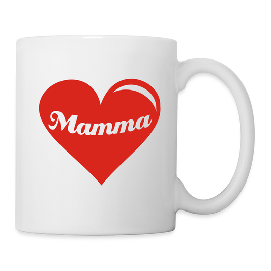 Tasse - Mamma - Muttertag - weiß